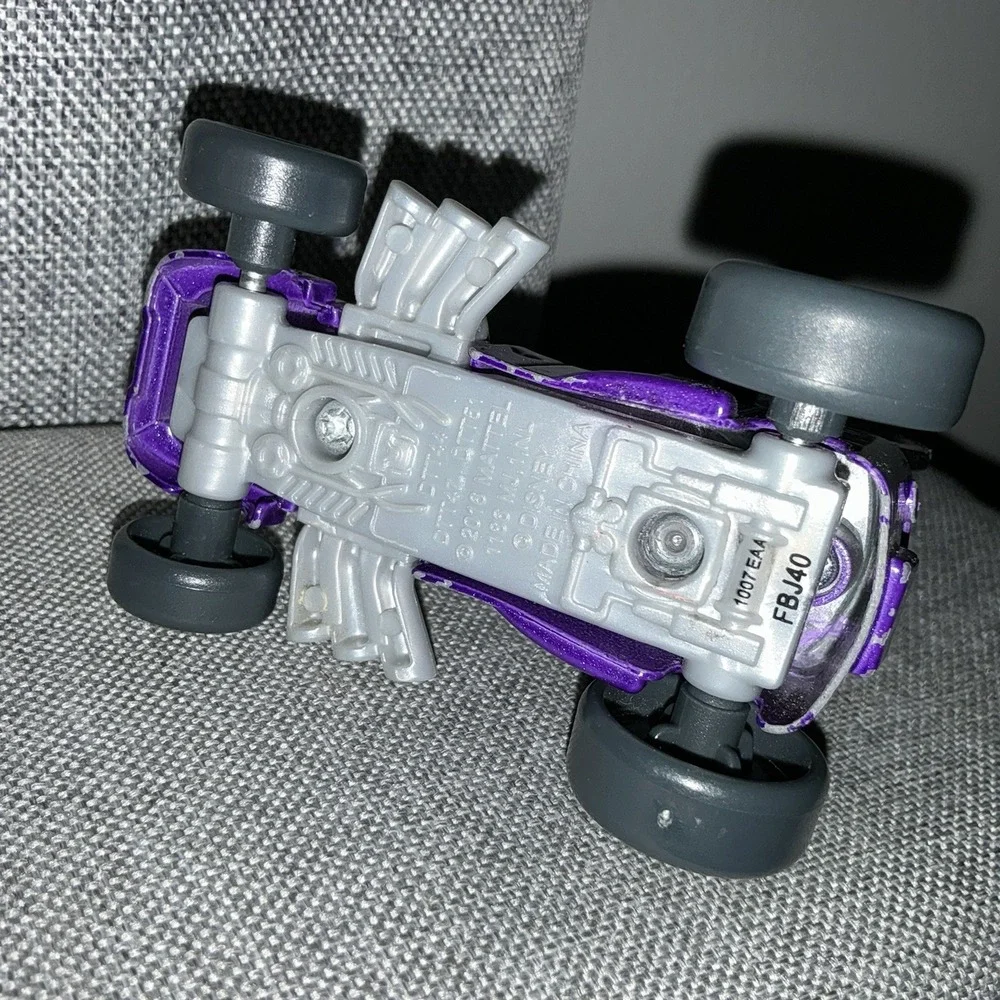 Mickey Mouse Roadster Racer Car MISPRINT Purple Lighting 2016 Donald‎ Duck Cabin